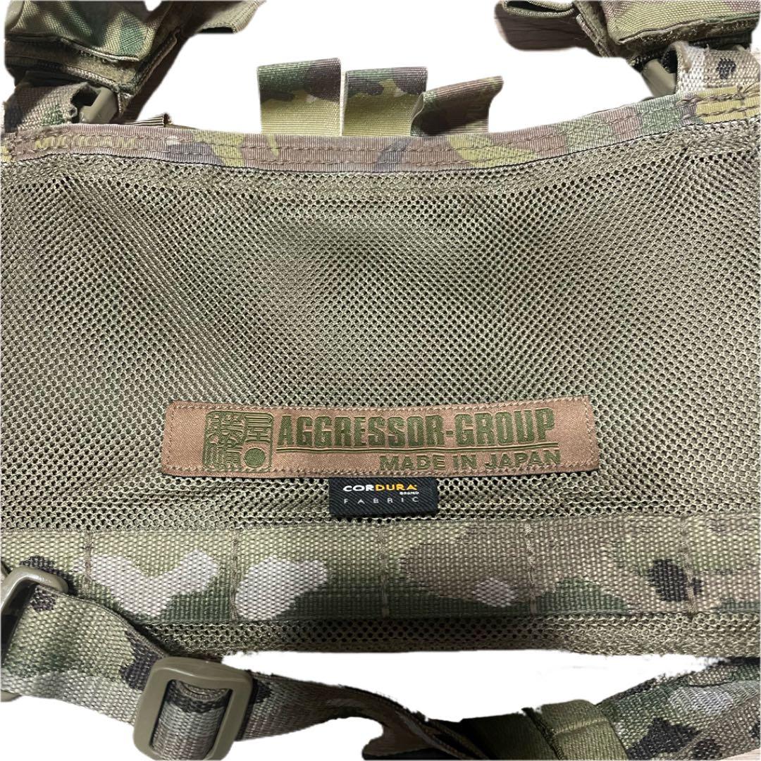 アグレッサーグループ マルチカム チェストリグ サバゲー リグ