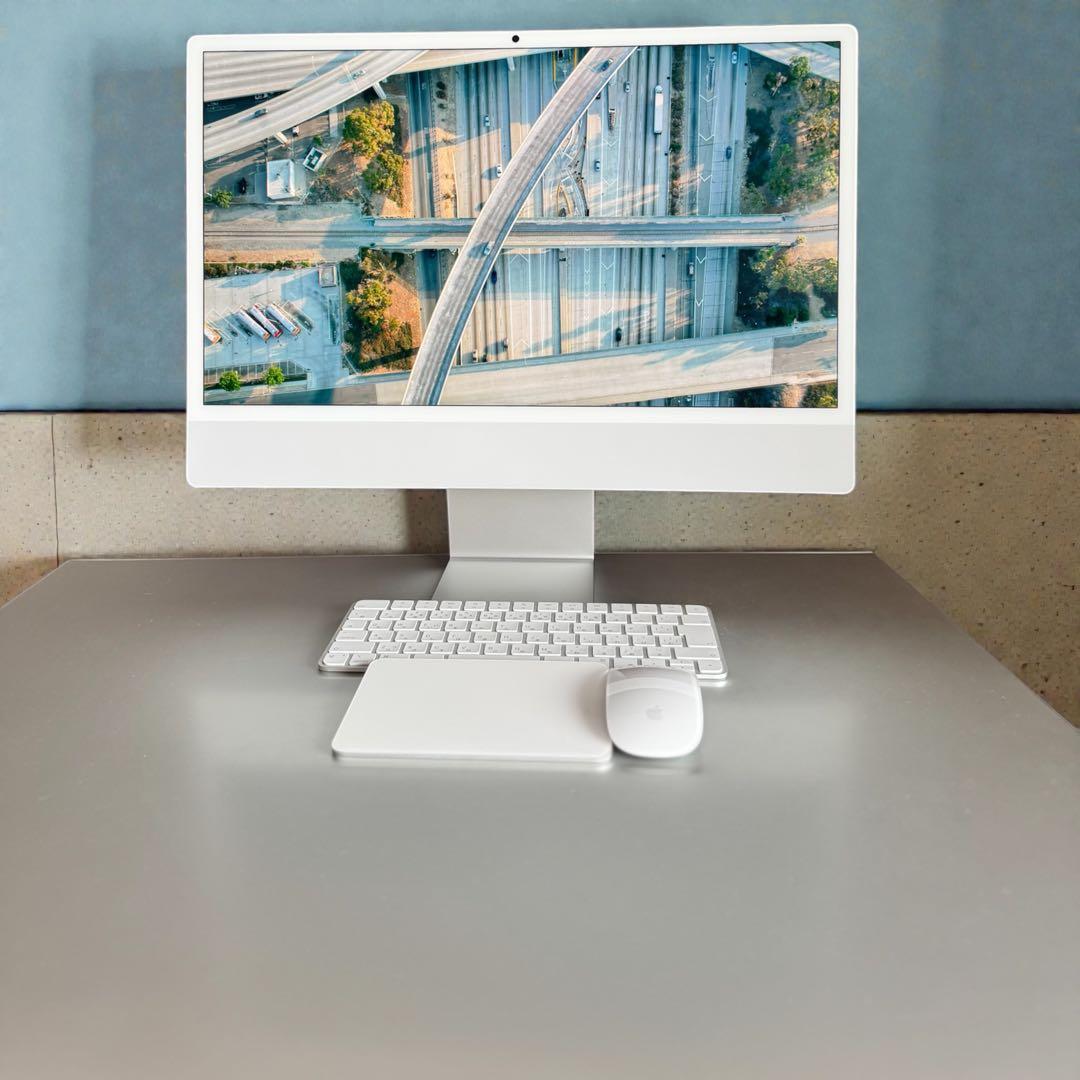 Y*g様 iMac24 M4＋magic track pad付き