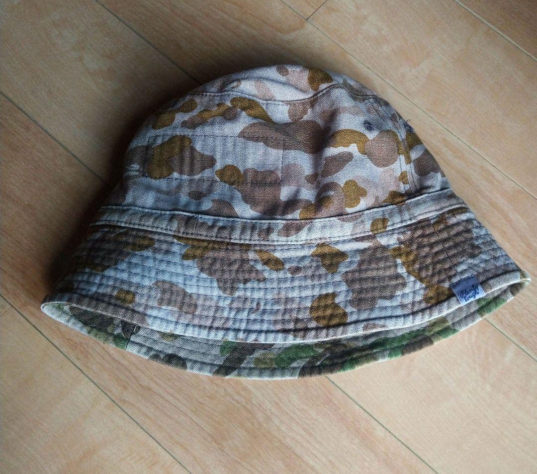 URSUS BAPE 　 ヘリンボーン 　猿迷彩　バケットハット　リバーシブル