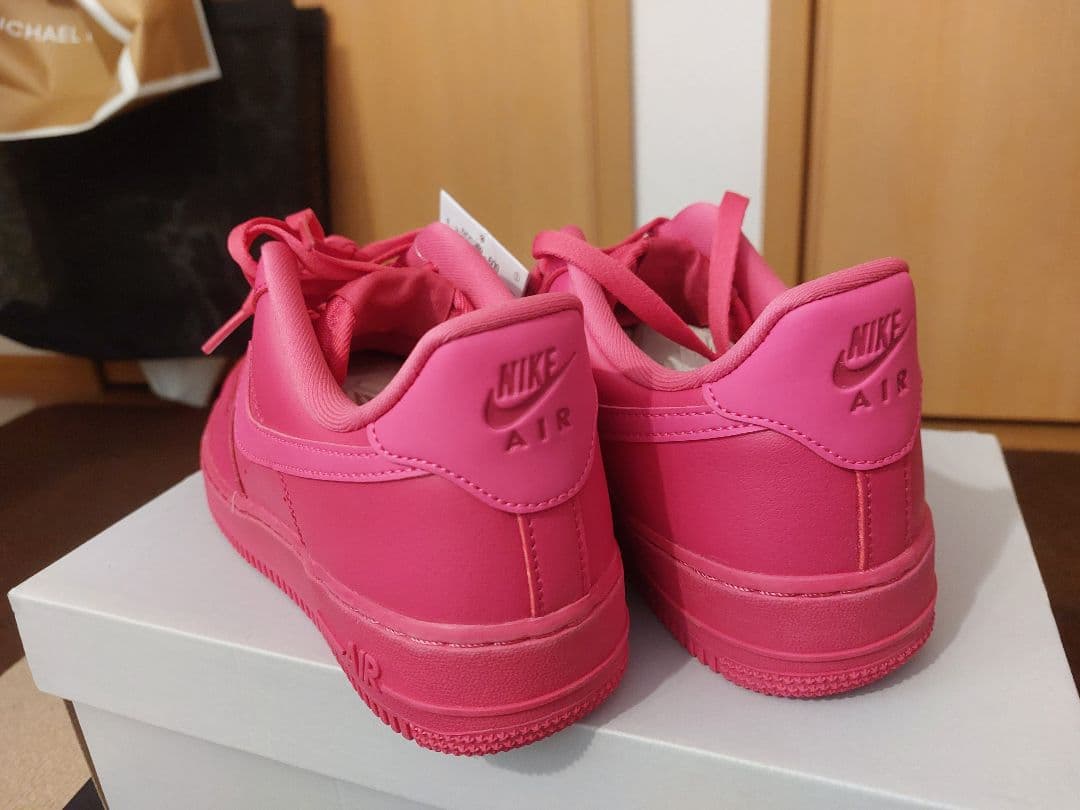 Nike Air Force 1 ピンク スニーカー 新品未使用 25.0cm
