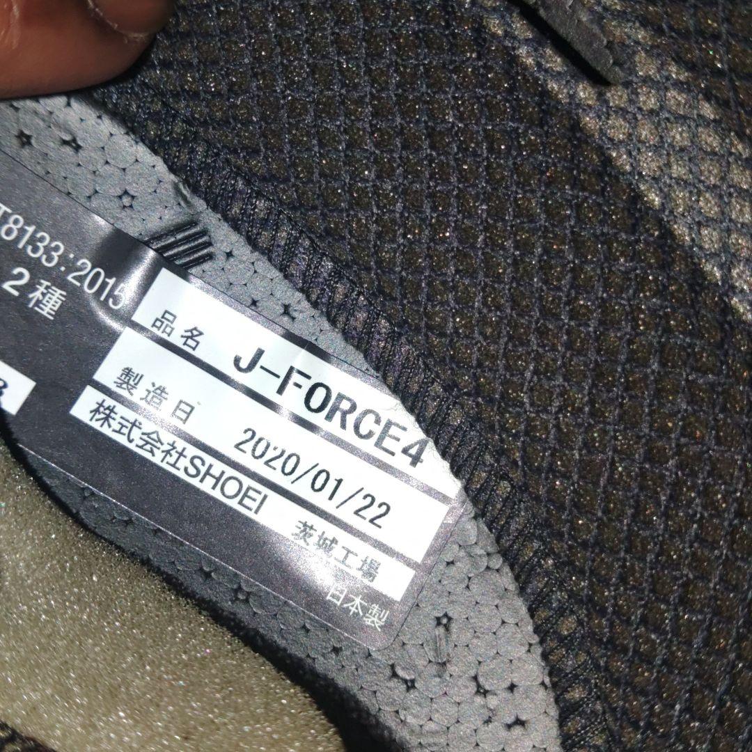 SHOEI　J-force4　ブリエ　赤×白　Lサイズ　目立つ傷無し！