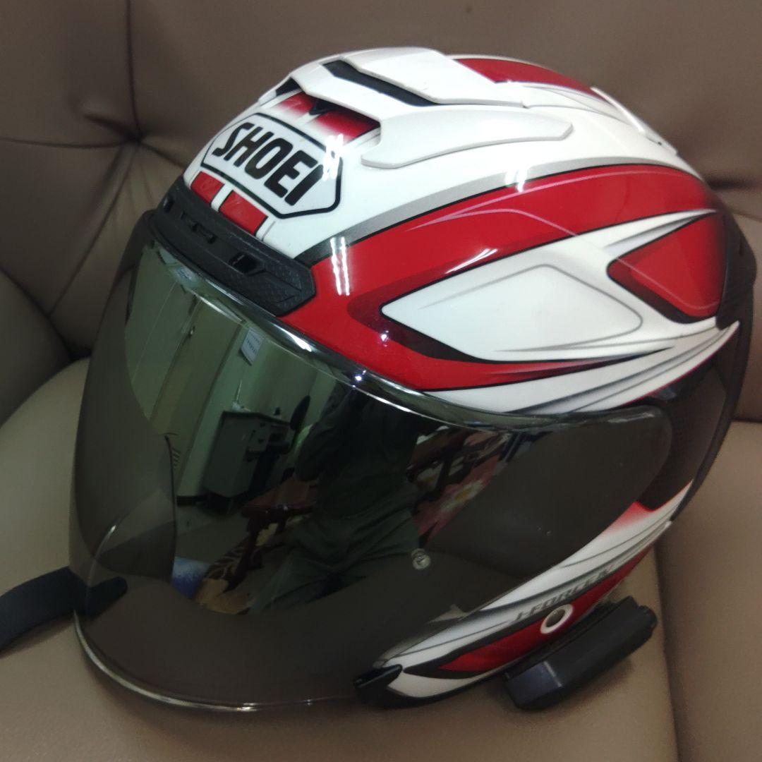 SHOEI　J-force4　ブリエ　赤×白　Lサイズ　目立つ傷無し！