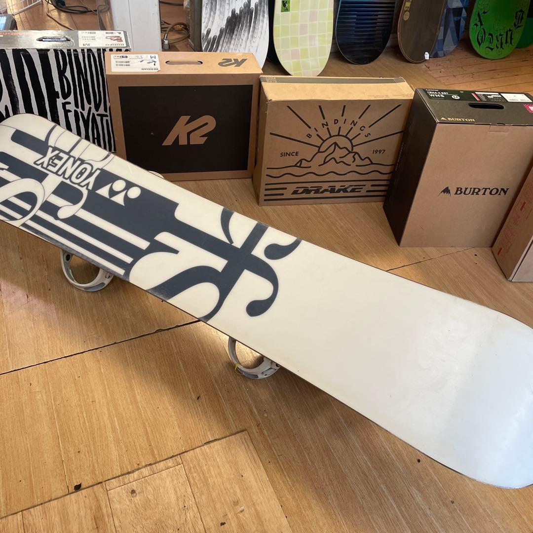 YONEX×FLUX　良質国産　バインディング付スノーボードセット　ヨネックス