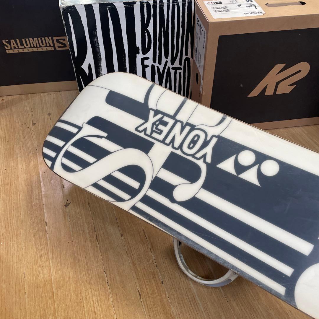 YONEX×FLUX　良質国産　バインディング付スノーボードセット　ヨネックス