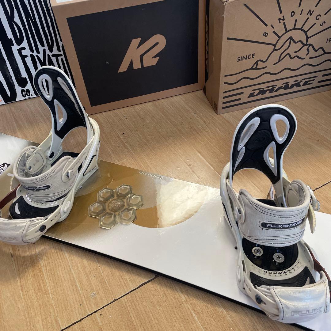 YONEX×FLUX　良質国産　バインディング付スノーボードセット　ヨネックス