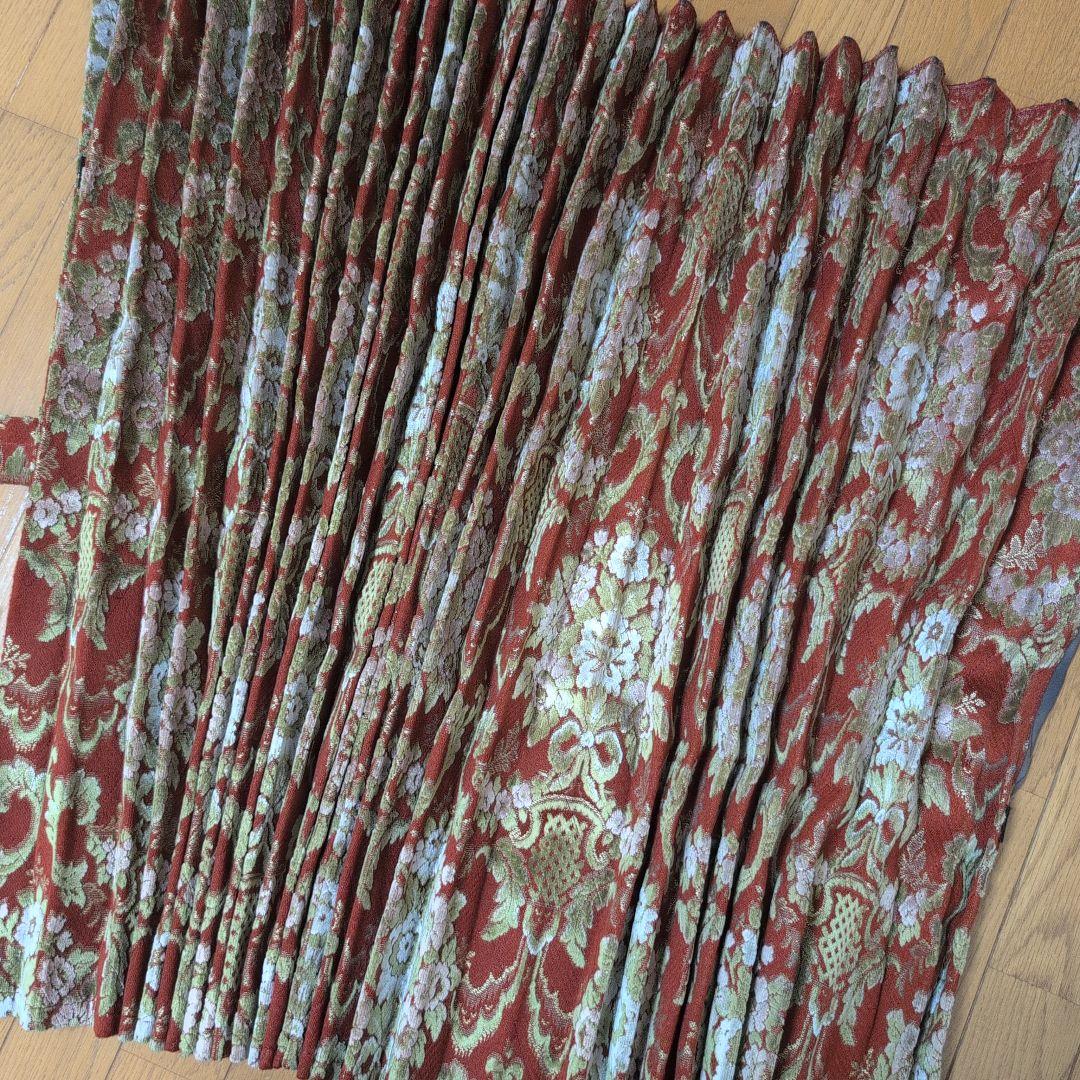 花籠仮眠カーテン　裏生地有り