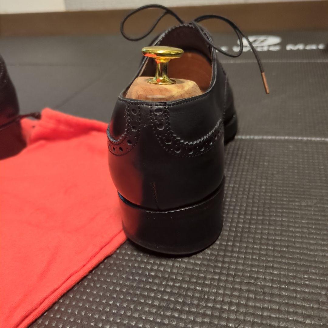 カルミナ　セミブローグ（カーフ レイン）10051　サイズ7.5