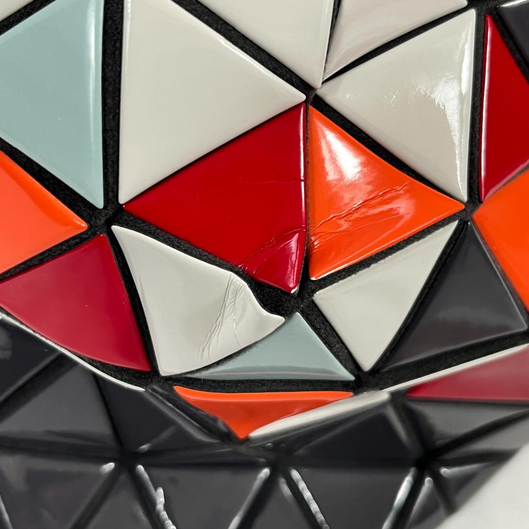 バオバオイッセイミヤケ クラッチバッグ ハンドバッグ お洒落 マルチカラー