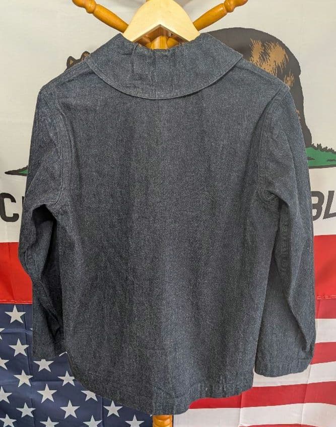 バズリクソンズ USN M-43 ダンガリー デニム ショールカラー ジャケット