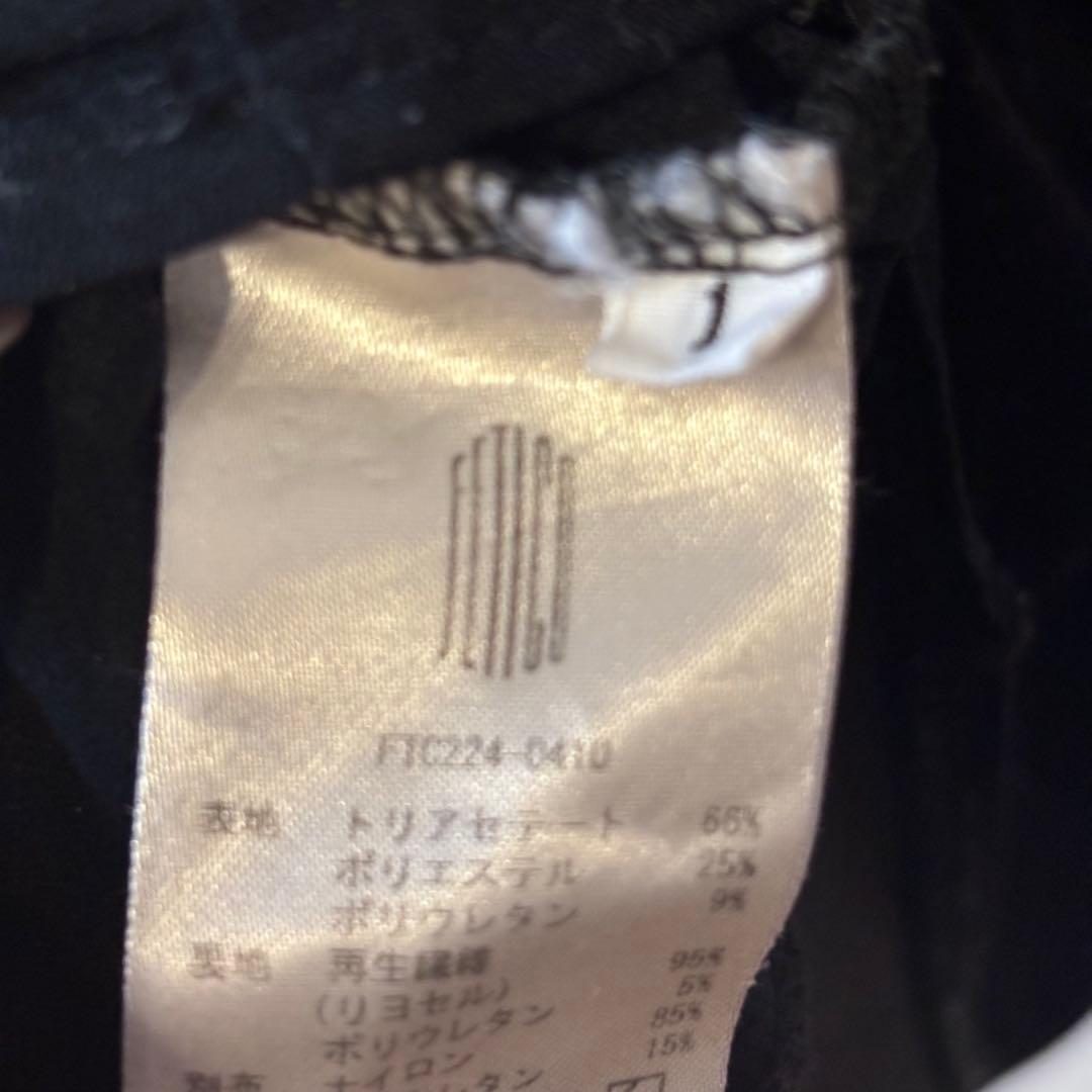 FETICO　ベロアボディスーツ FTC224-0410 ブラック