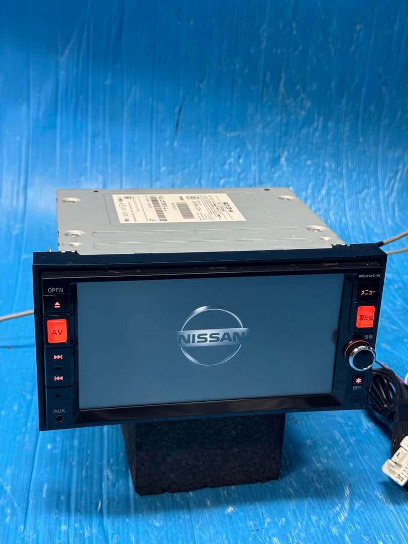 日産純正ナビ　MC312D-W 地図2015年