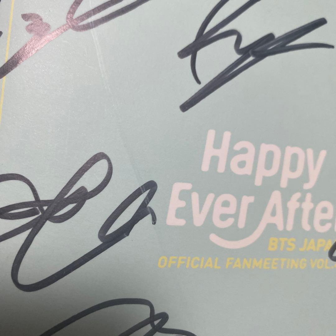 防弾少年団　バンタン　サイン　直筆　ポストカードセット