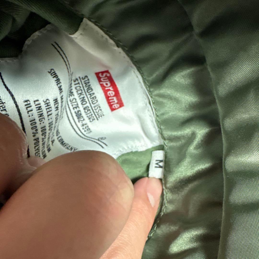 Supreme　葵産業　アルファインダストリーズ　MA1