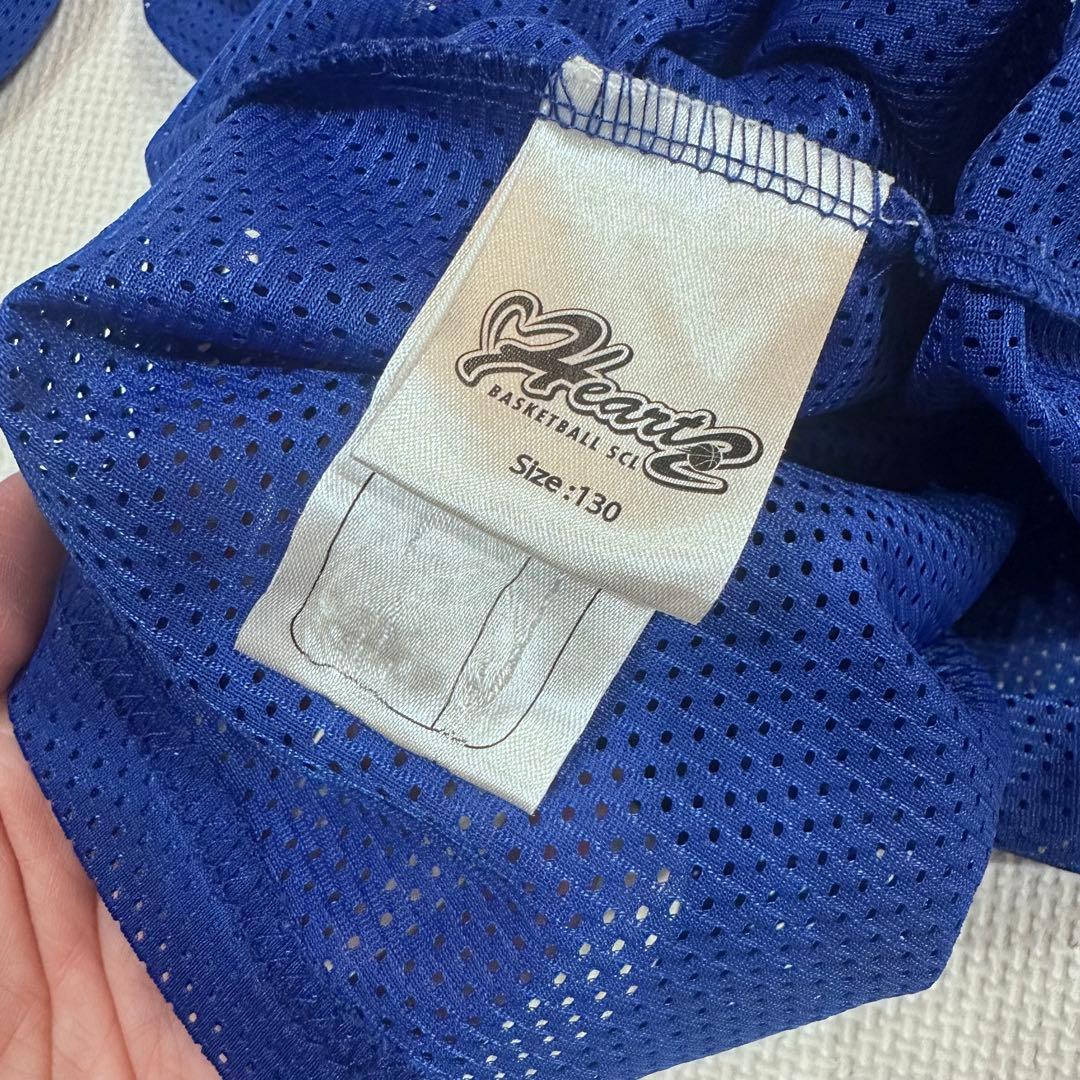 【即日発送】美品 スクールハーツ バスケ ユニフォーム　130