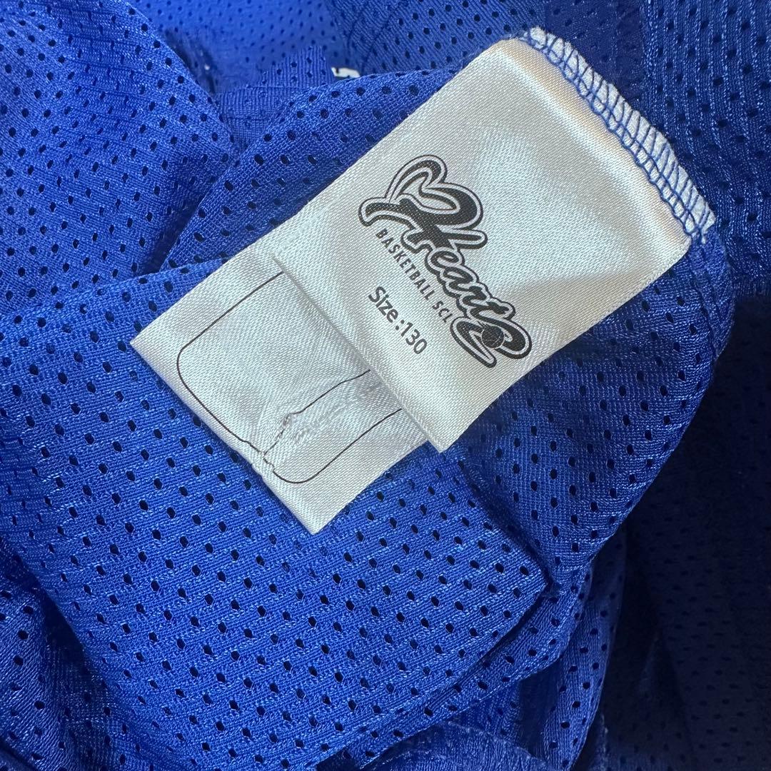 【即日発送】美品 スクールハーツ バスケ ユニフォーム　130