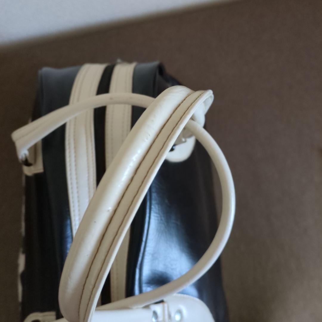 90s 00s プーマ PUMA ボストンバック エナメル レトロ 黒