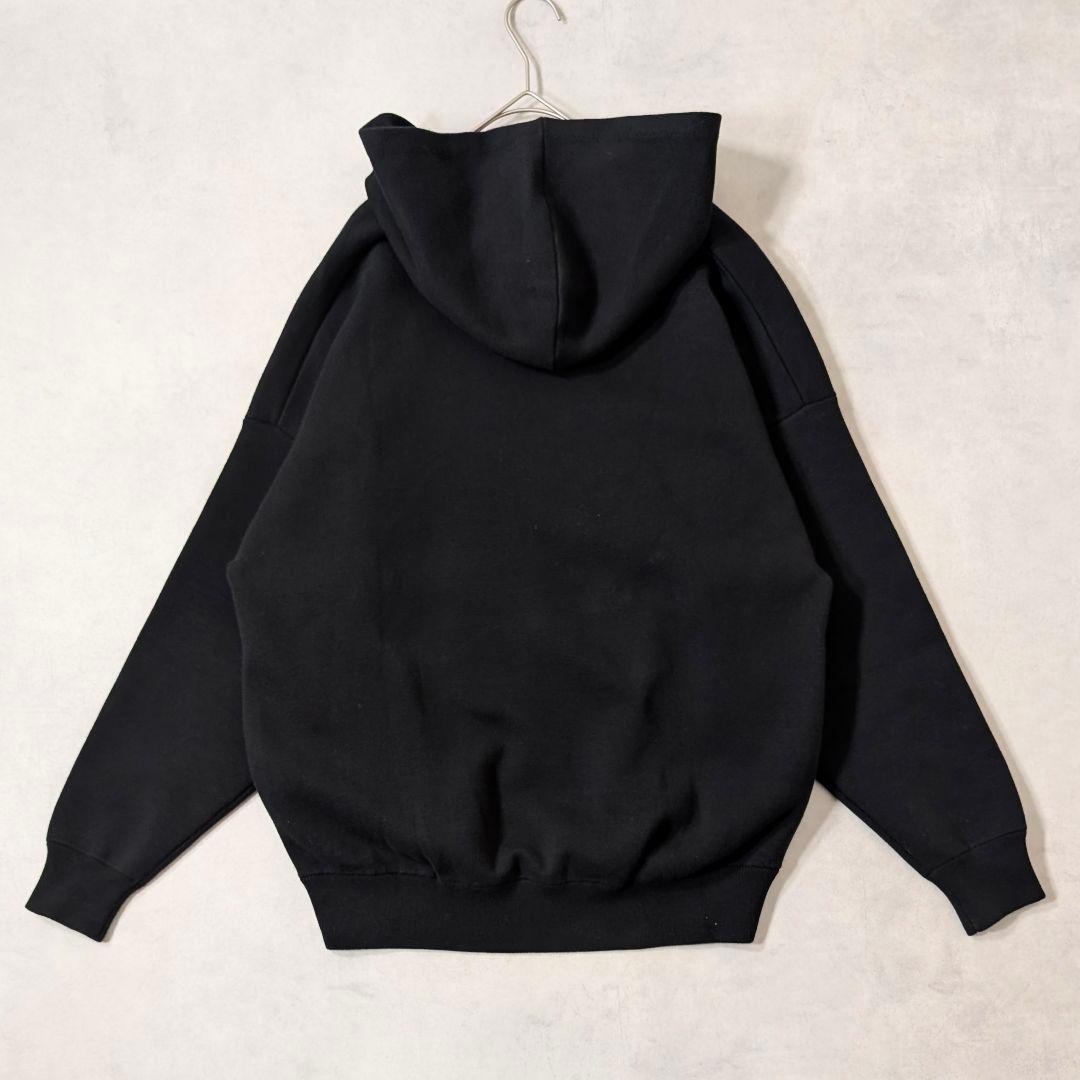 美品★ENFOLD エンフォルド COミラノリブパーカ サイズ38 ブラック