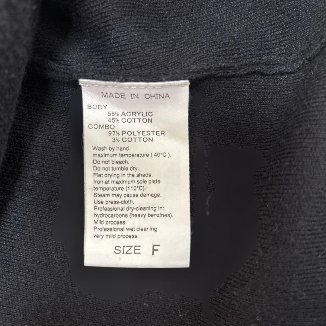 【人気完売】アダムエロペ　ボリュームスリーブ　ニット　ロングワンピース