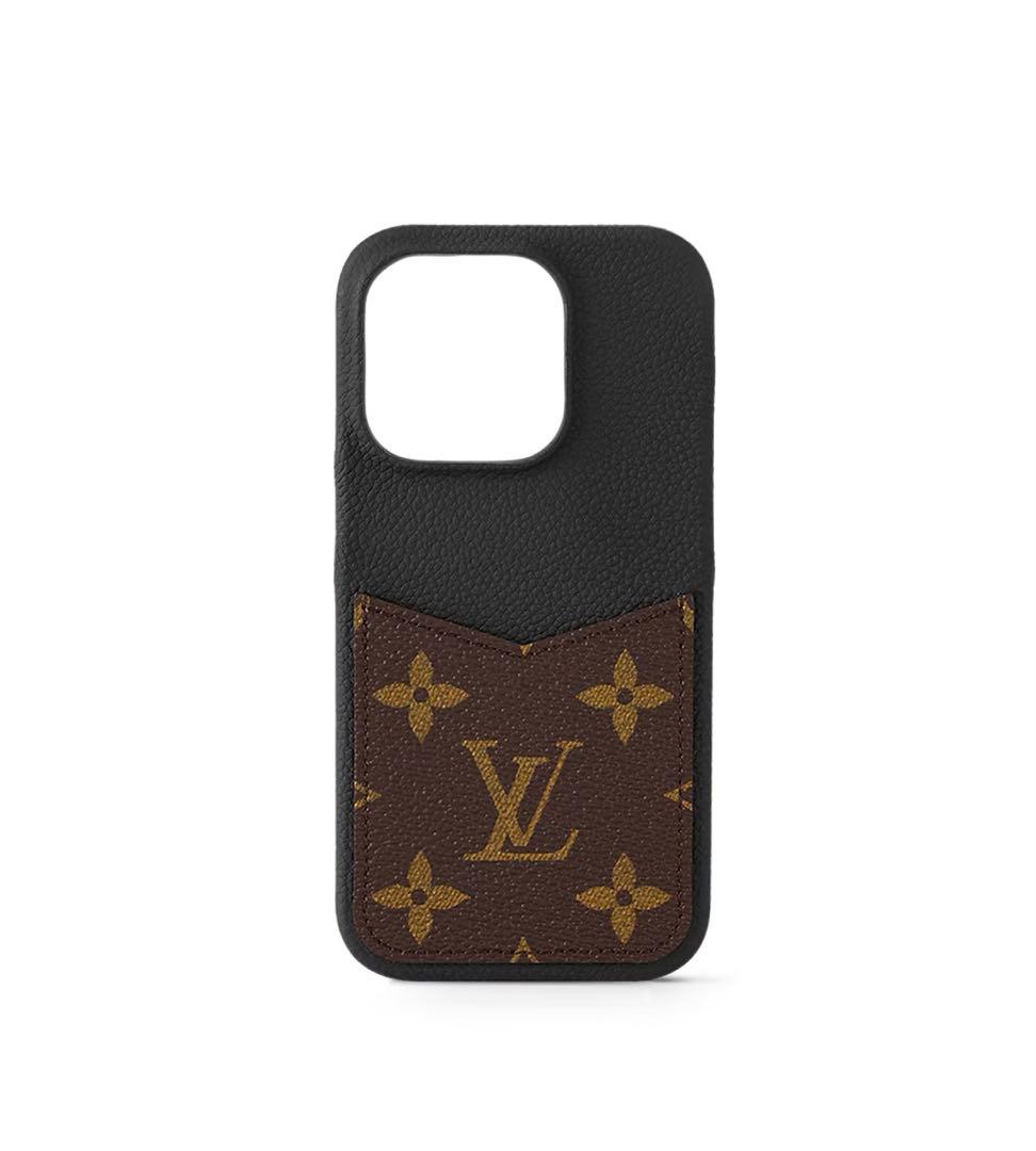 Louis Vuitton iPhone15Proレザーケース M82887