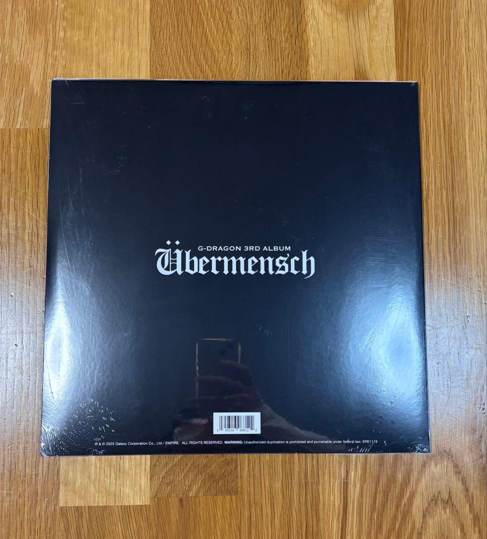 G-dragon Ubermensch レコード LP