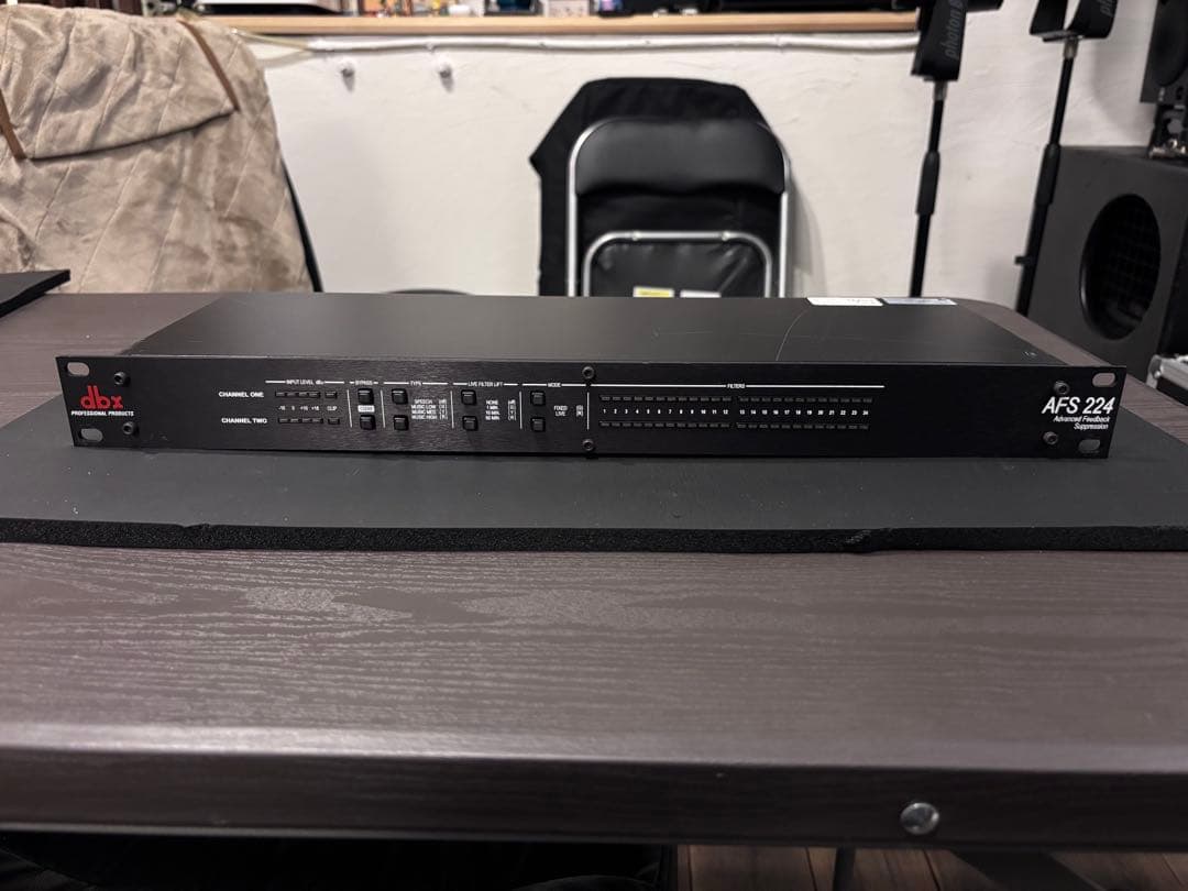 dbx ハウリング・サプレッサー　AFS224