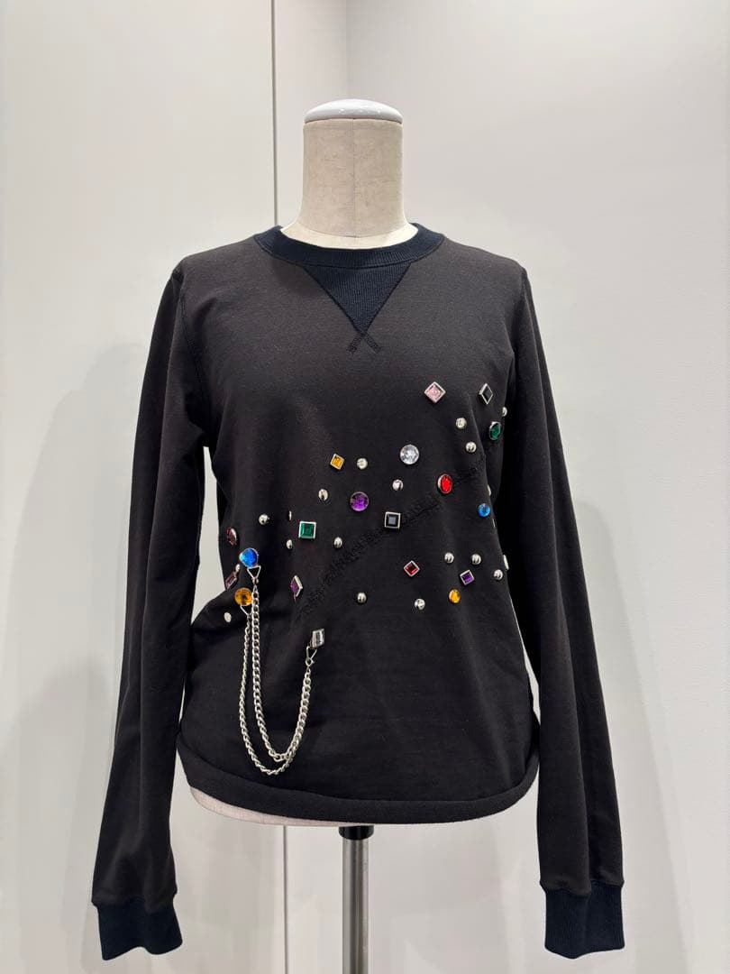 ジュンヤワタナベマンピンク　ビジュースウェット　y2k コムデギャルソン