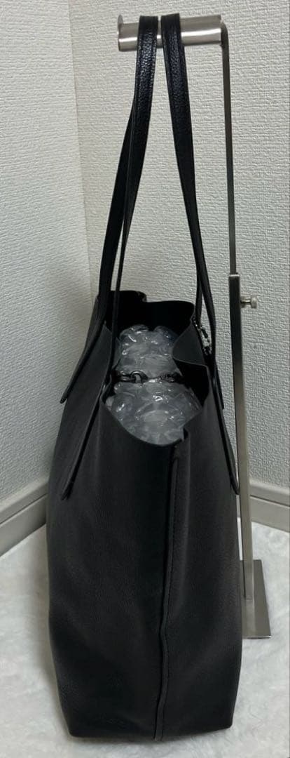 極美品　コーチ 67253 ビジネスバッグ レザー 肩掛け 黒 A4可