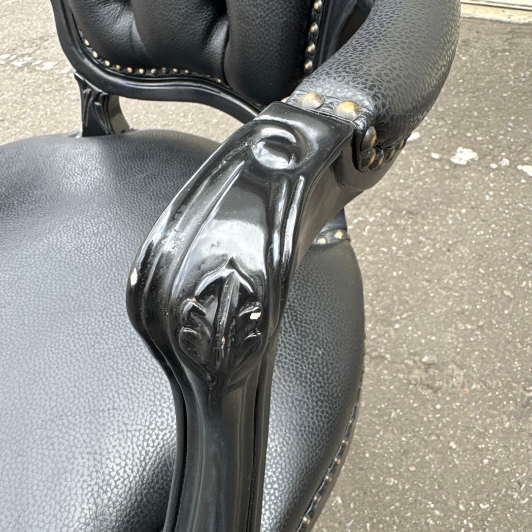 Symphony シンフォニー ロココ調 アームチェア ヨーロピアン家具　猫脚