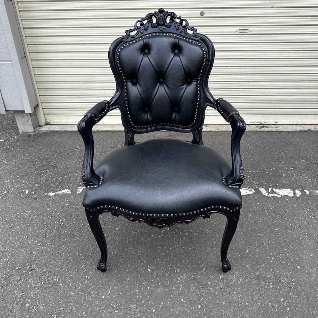 Symphony シンフォニー ロココ調 アームチェア ヨーロピアン家具　猫脚