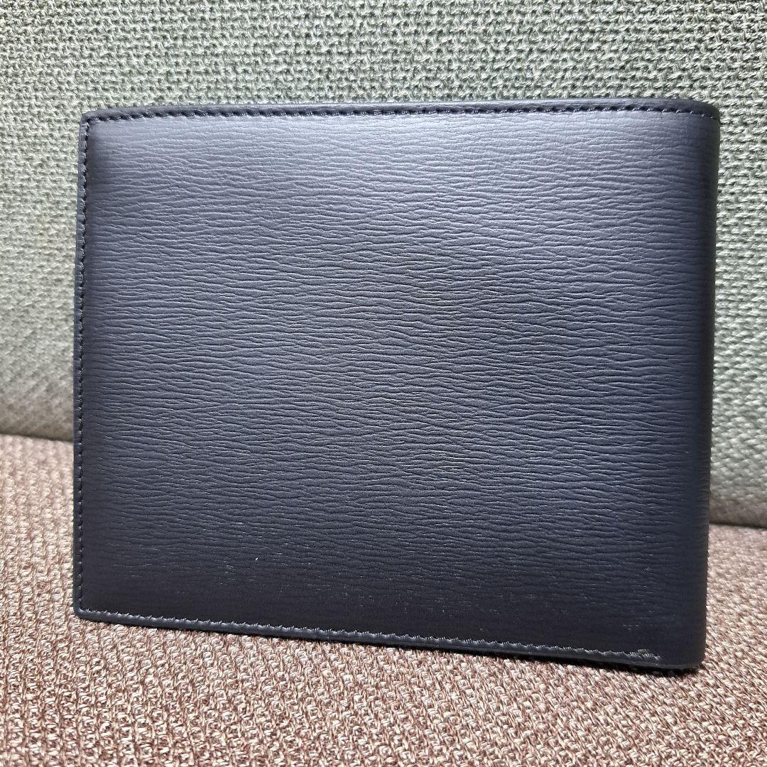 【美品】MONTBLANCモンブラン二つ折財布