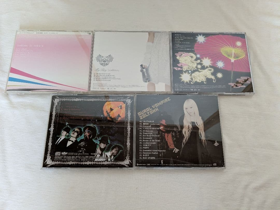 オーラルヴァンパイア　Saori@destiny CD 5枚セット