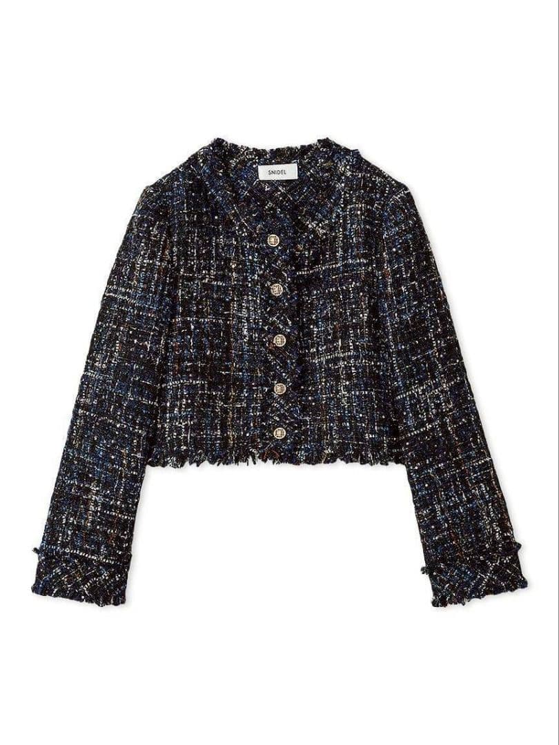 SNIDEL　ツイードジャケット 2025AW