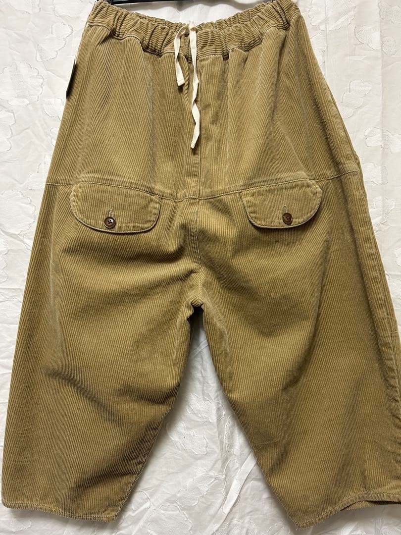 tumugu ツムグ コーデュロイティンカーパンツ