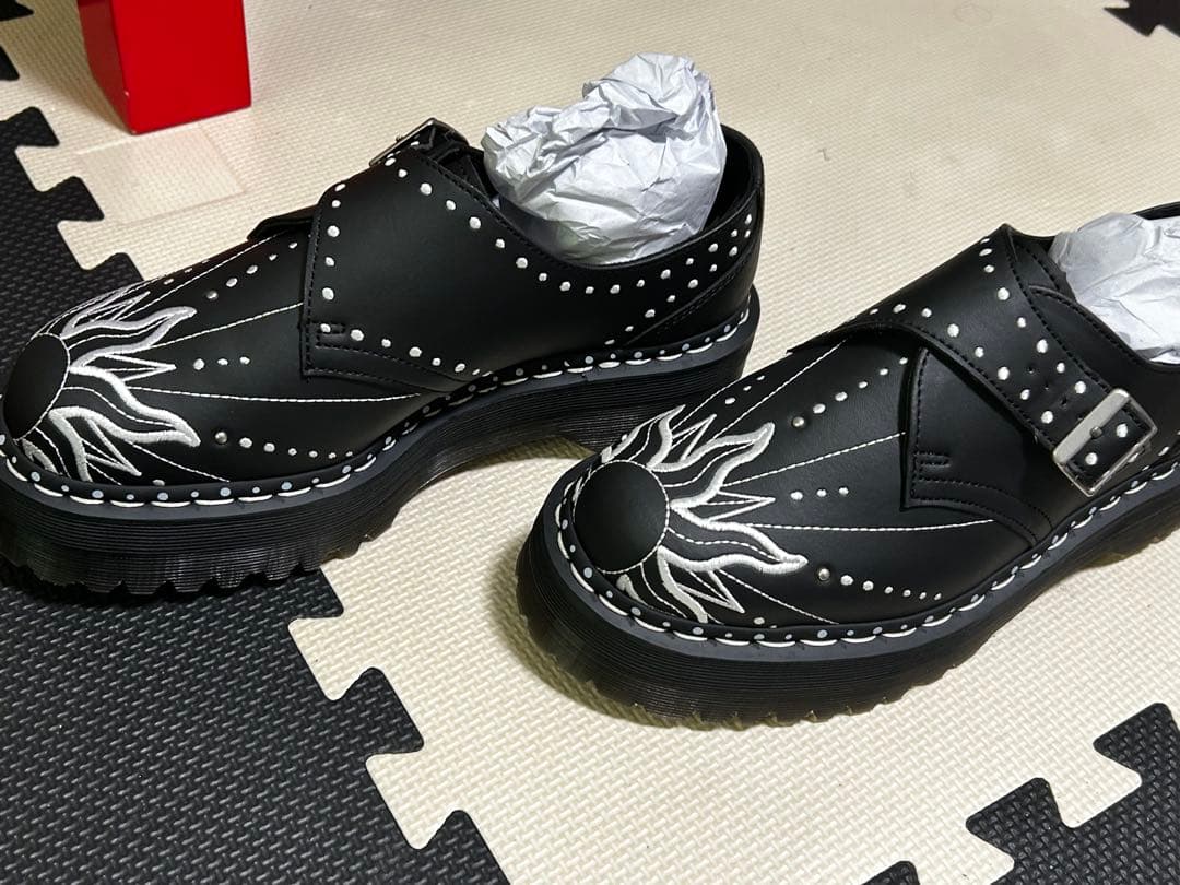 靴 Dr.Martens MONK QUAD SOLAR FLARE 26cm