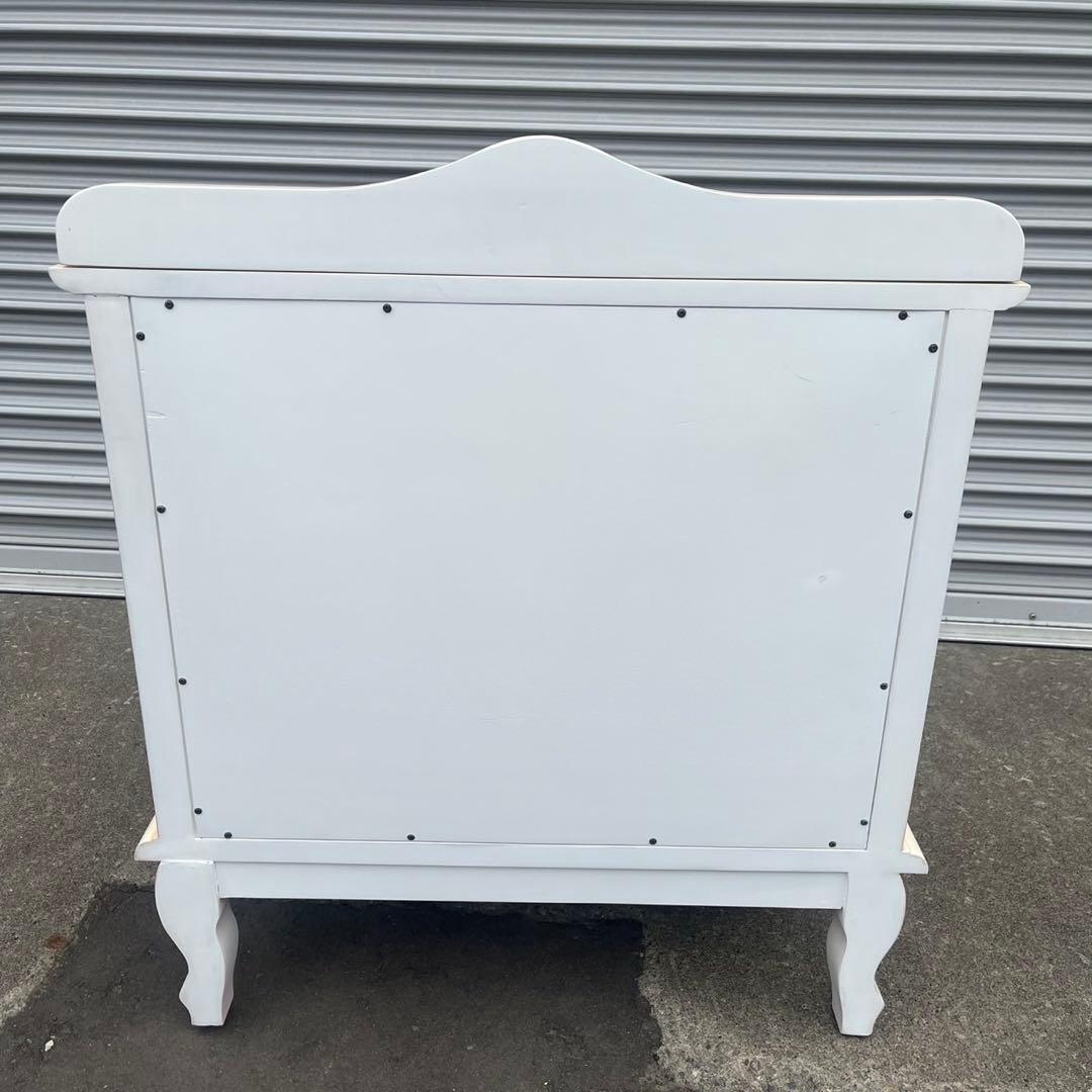 【送料込】英国アンティーク調　タンス　チェスト　北欧風　家具