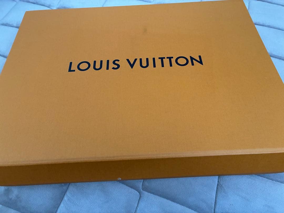 LOUIS VUITTON ブラウン マフラー　カシミヤ100%