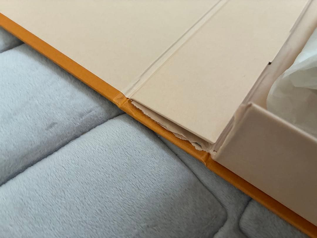 LOUIS VUITTON ブラウン マフラー　カシミヤ100%