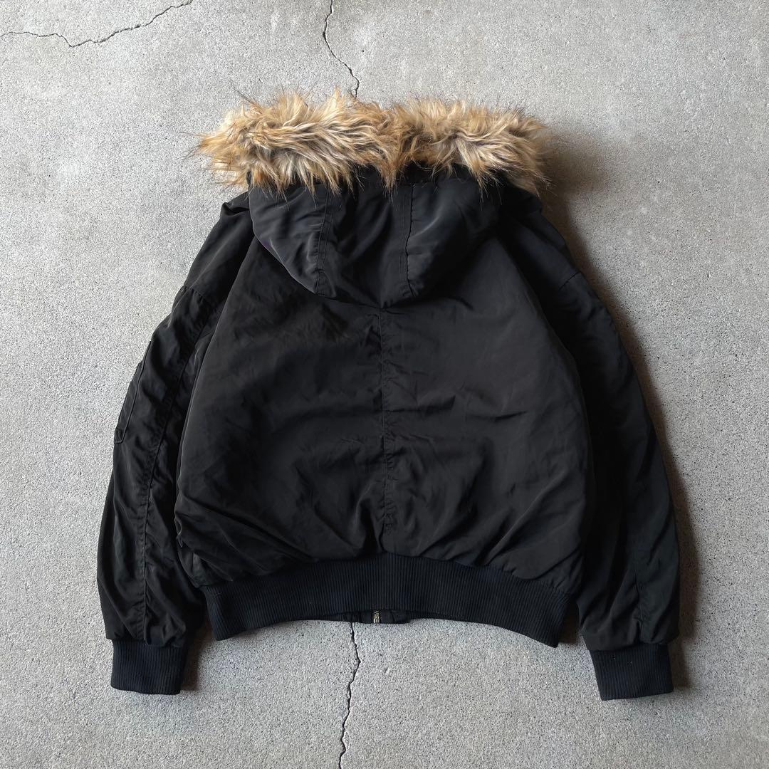 ジャケット・アウター military N2B flight jacket N-2B black