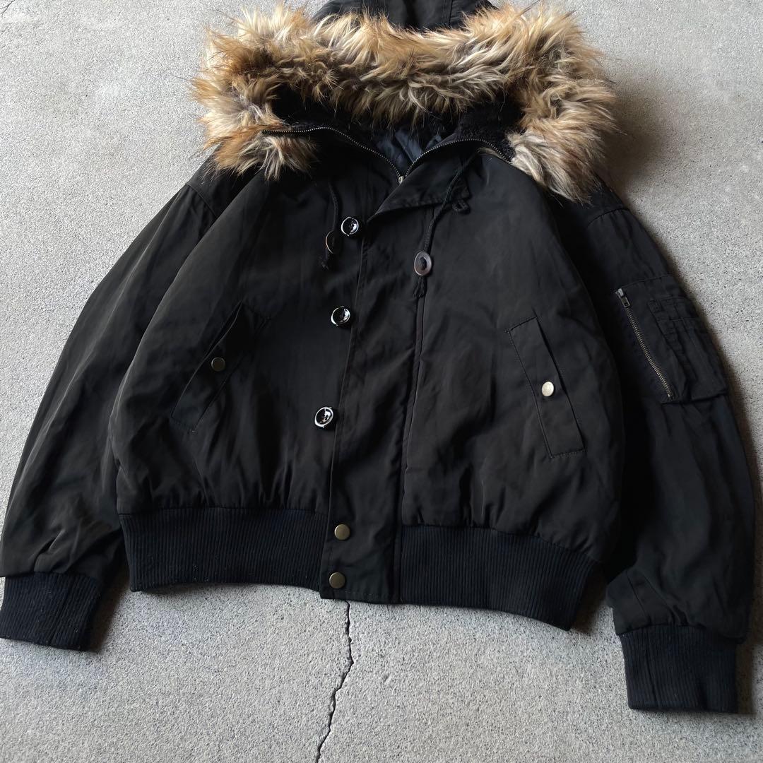 ジャケット・アウター military N2B flight jacket N-2B black