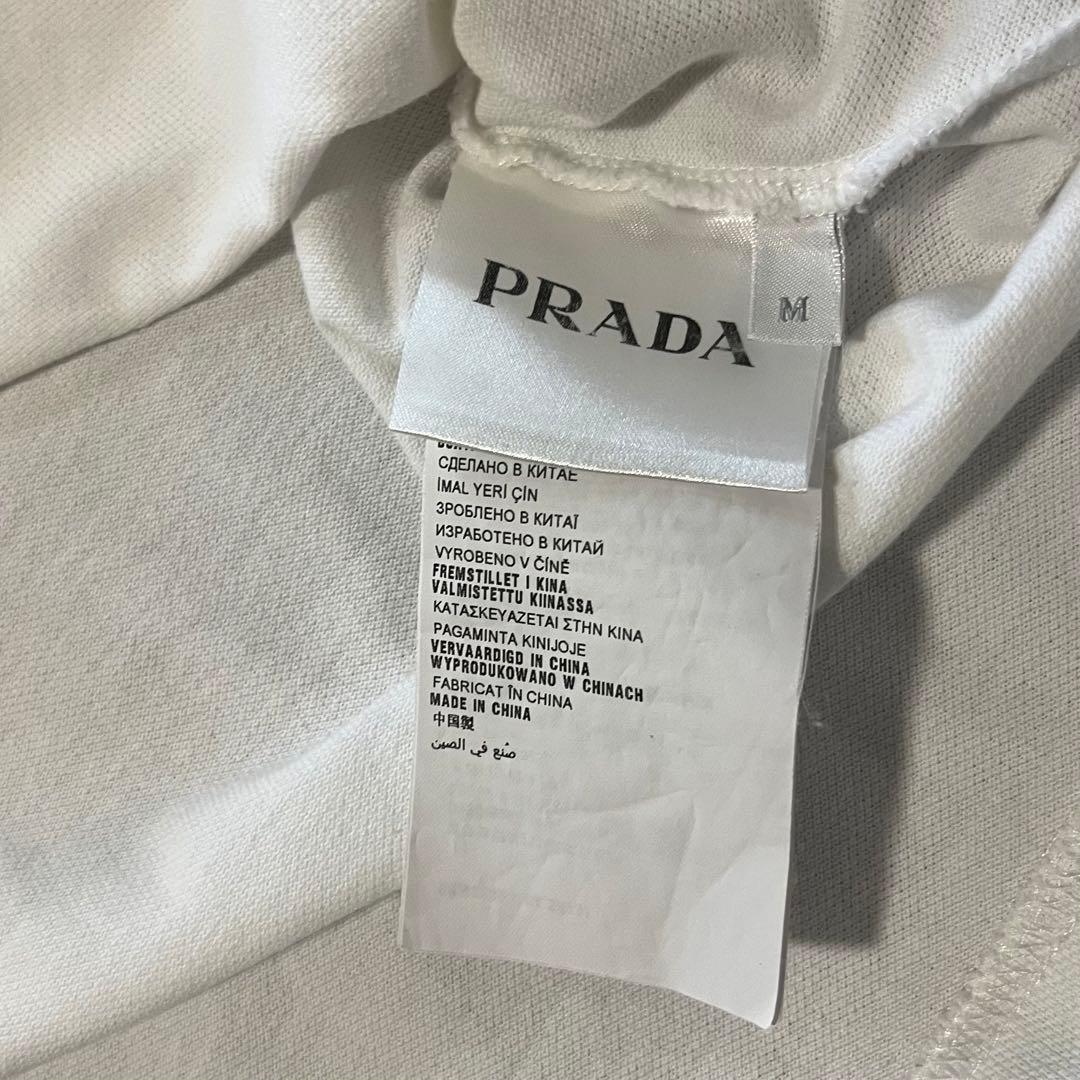 PRADA プラダ　ポロシャツホワイト