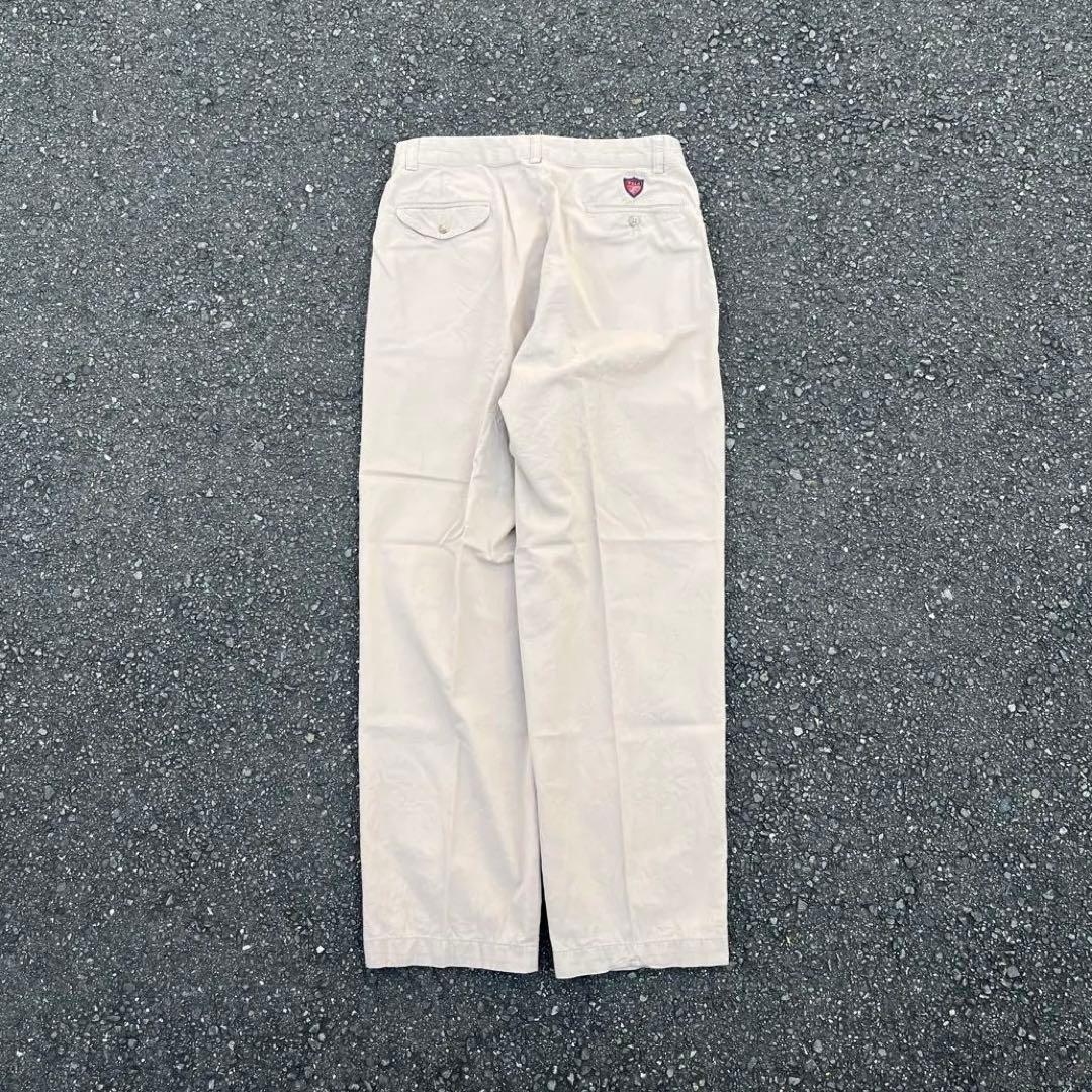 90s POLO GOLF バギーワイド2タックチノ ポロチノ 美品 W32