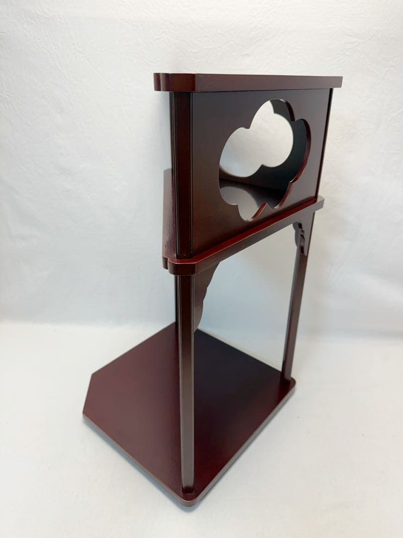 美品 茶道具 好文棚 惺斎好写 溜塗 茶棚 元箱