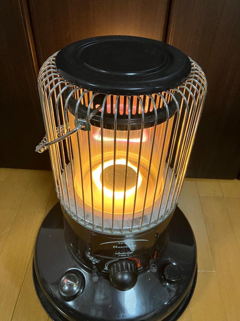 TOYOTOMI Rainbow RB-25A ブラック 石油ストーブ