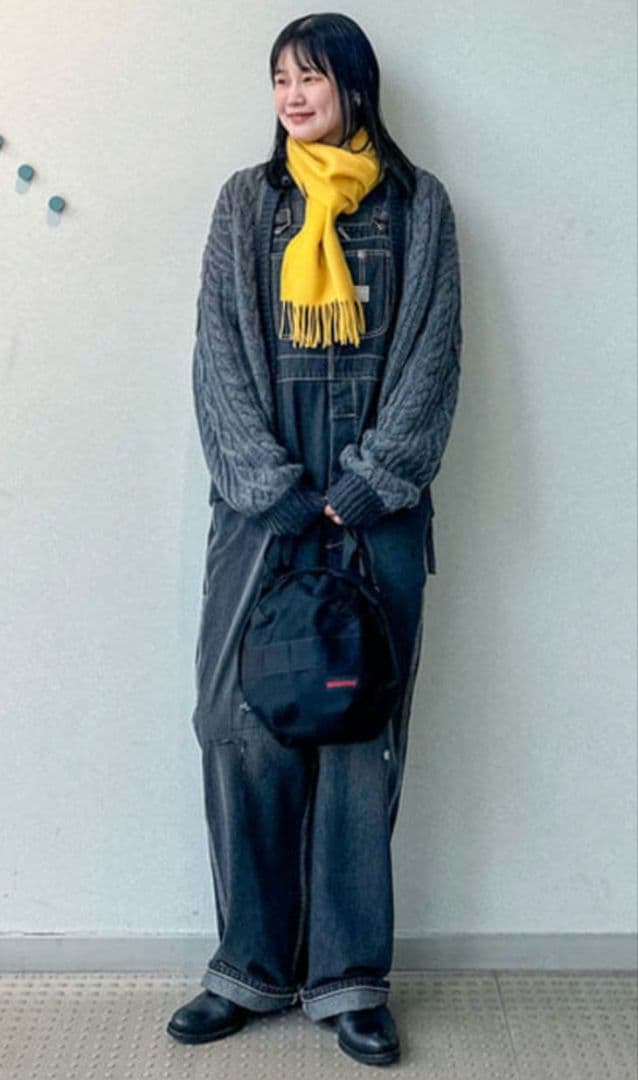 【別注】BIGMAC / リペア オーバーオール ブラック M