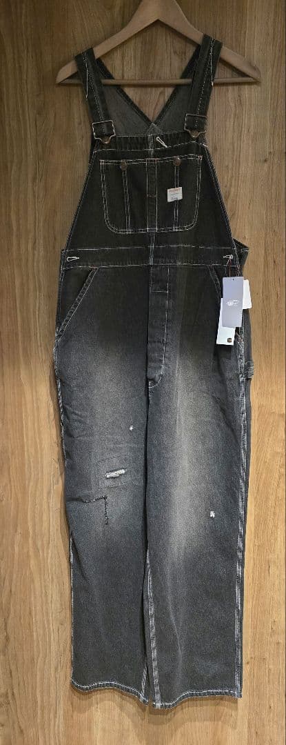 【別注】BIGMAC / リペア オーバーオール ブラック M