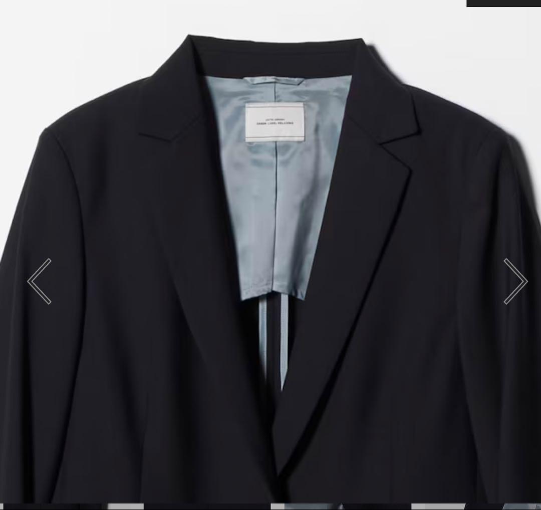 【新品】グリーンレーベルリラクシング　カチリラ シングルジャケット　S