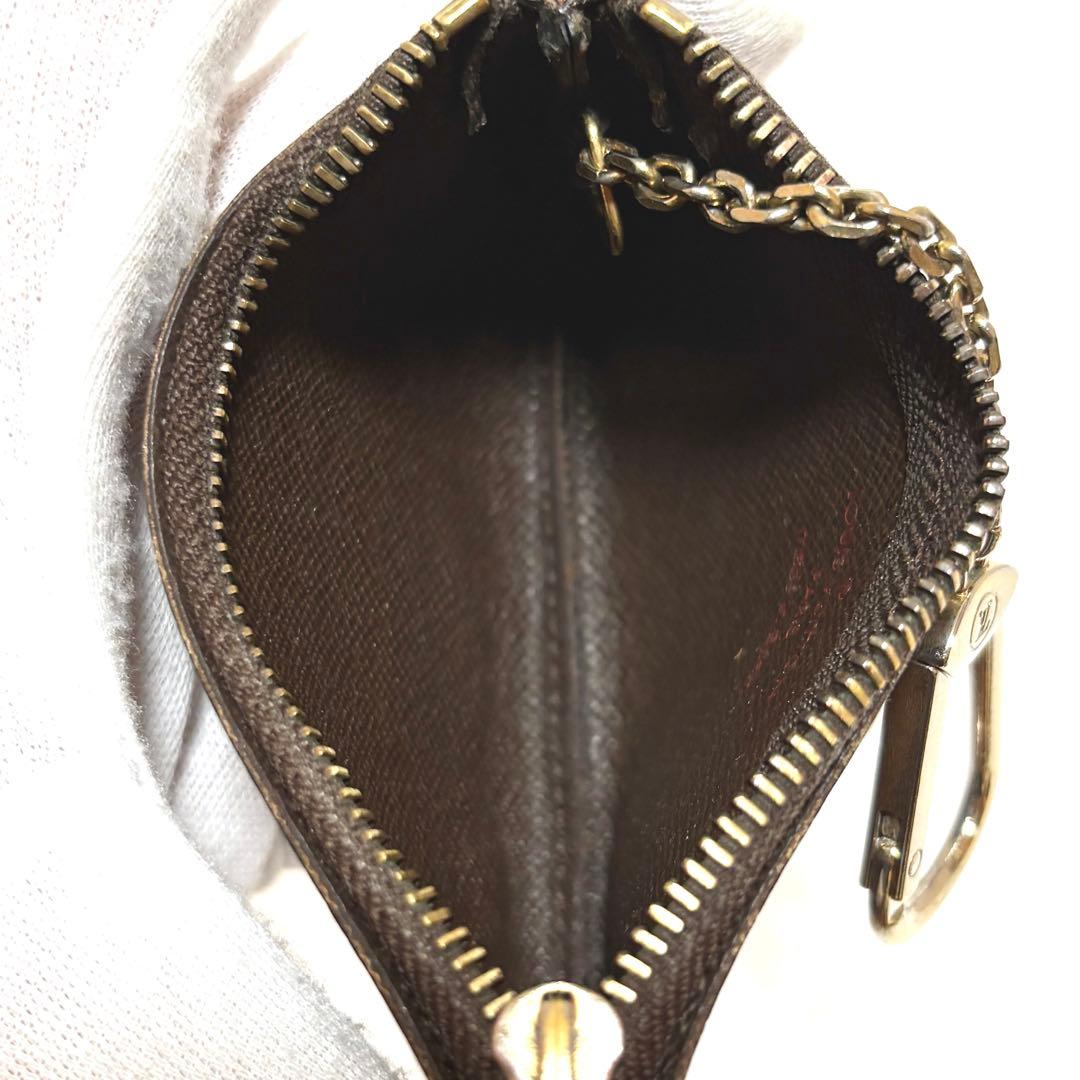 【鑑定済み】ルイ ヴィトン ポシェット クレ ダミエ 小銭入れ ケース