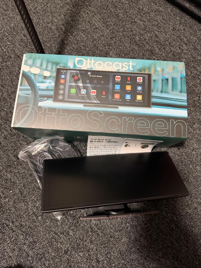 【ほぼ新品】Ottocast ScreenFlow + バックカメラ付き