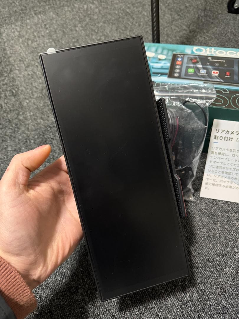 【ほぼ新品】Ottocast ScreenFlow + バックカメラ付き