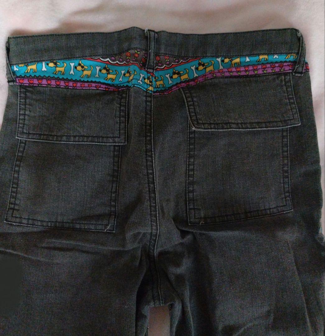 オレボレブラ　ジャケット　パンツ　デニム　セットアップ　ブタ　フラワー　花